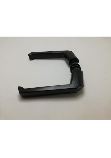 Uyar Kapı Kolu Parma İzli Siyah Enka533