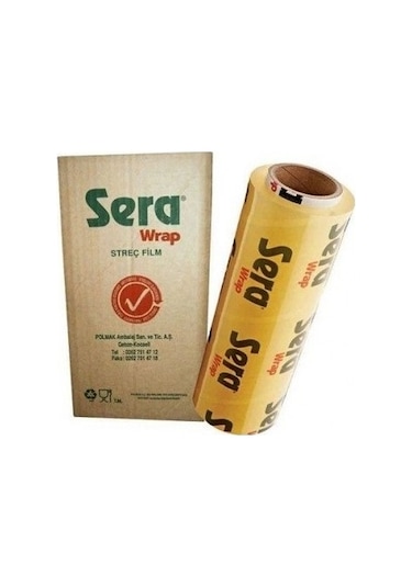 Sera Wrap Streç Film 8 Mic 45 CM x 1000 M