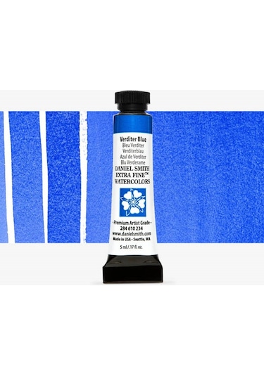 Extra Fine Tüp Suluboya 5 Ml Seri 2 Verditer Blue Nocolor-fedc37f3