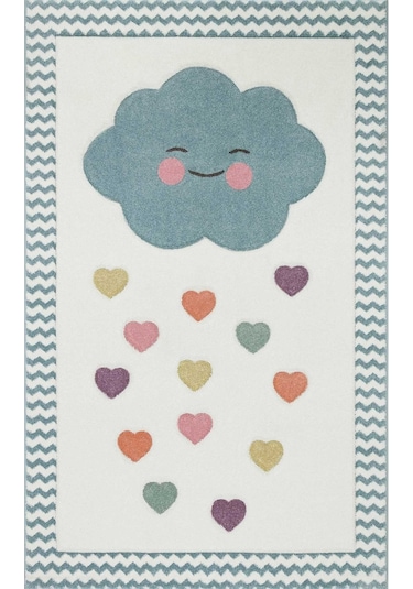 Eko Halı Eko Kids Kds 18 Multy Hav Toz Vermez Çocuk Odası Halısı - 120x180 Multi