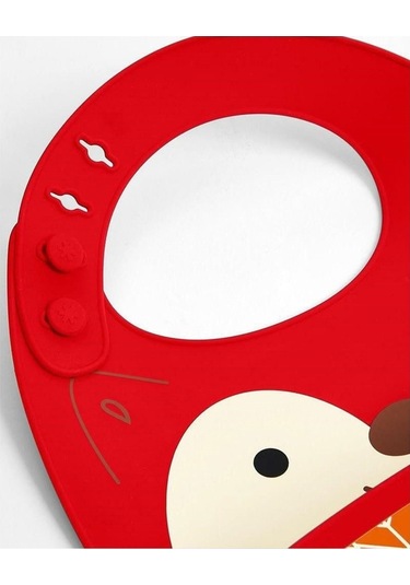 Skip Hop Zoo Silikon Önlük Tilki Skip Hop