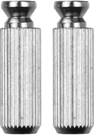 Geeroyoo Elektro Gitar Tremoço Köprüsü Torkma Vida Seti - 8mm Çaplı Gümüş Renkli 2 Adet - Köprü Tamiri Ve Değişimi İçin