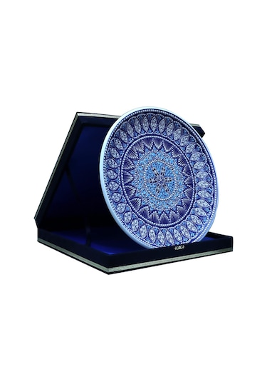 E38 El İşçiliği Çini Tabak - 30 Cm - 6521