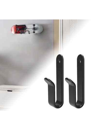 Dolıty Snowboard Raf Ekran Askı Wakeboard Tutucu Taşınabilir Siyah