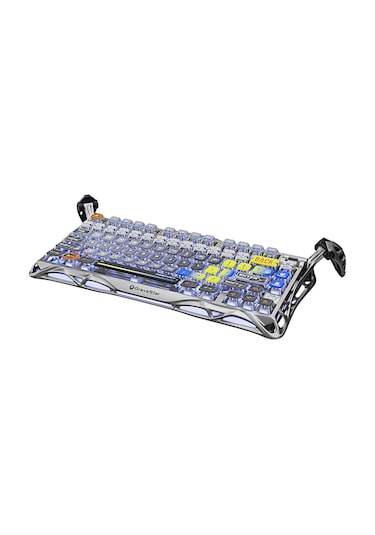 Gravastar Mercury K1 Pro Rgb Kablosuz Mekanik Gaming Klavye, Alüminyum Çerçeveli, İngilizce Q, Uzay