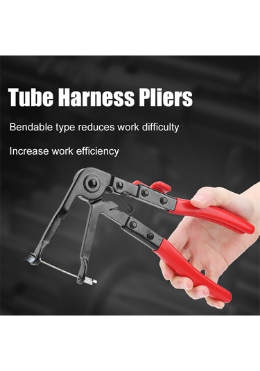 Tenfowee Karbon Çelik Hortum Bağlama Pensi - Esnek, Anti-korozif, Yüksek Verimli Montaj Ve Kaldırma Aracı