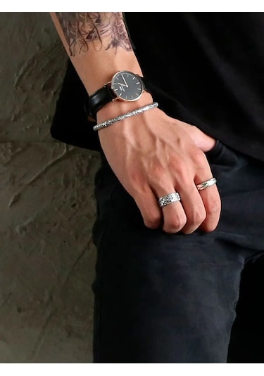 Rasputın Brand Ayarlanabilir Çelik Yüzük 143037206 Diğer