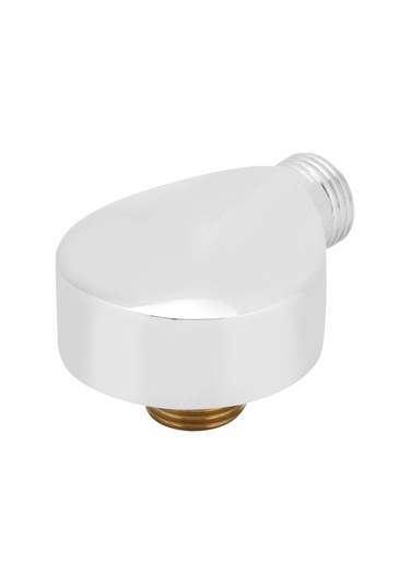 G1/2 Pirinç Yuvarlak Şekilli Duş Hortumu Çıkış Bağlantısı Banyo Duş Aksesuarları Diğer