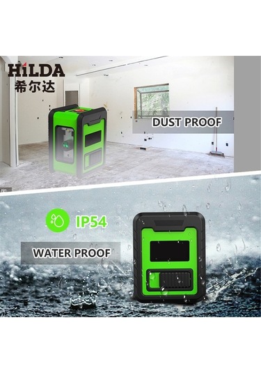 Pazly Yüksek Yeşil Taşınabilir Su Seviye Seviye Mini Metre Metre Lazer Kızılötesi Işık Işık Hatlı Hassasiyetli Güçlü Çizgi 2 Px