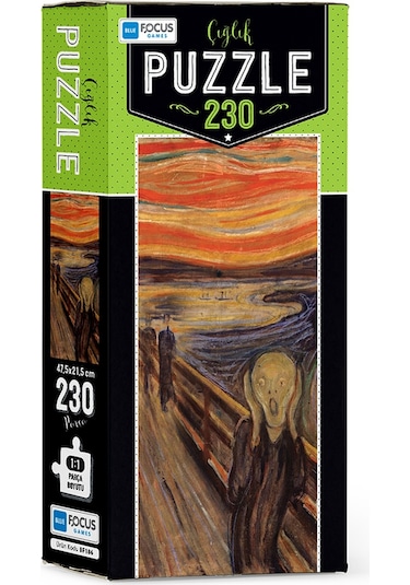 230 Parça Puzzle Çığlık Faturalı Ürün