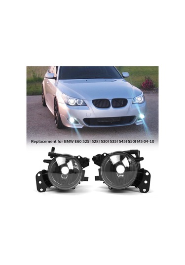 Shineyee Bmw E60 E61 M Spor 04-10 Sağ Sis Farı Yedek Parça, Abs Malzeme, Kolay Montaj, Oem: 63177897188