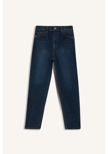 Defacto Erkek Çocuk Straight Fit Düz Paça Jean Pantolon F0455a825aunm41 Yeşil