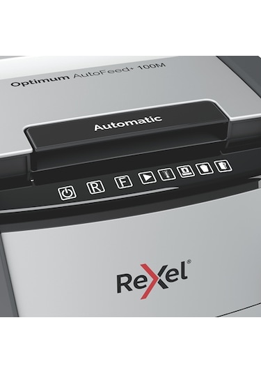 Rexel Optimum Autofeed+ 100M Otomatik Mikro Kesim Evrak İmha Makinesi