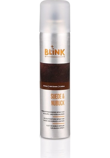 Blink Süet ve Nubuk Sprey - 250 ML - Koyu Kahverengi