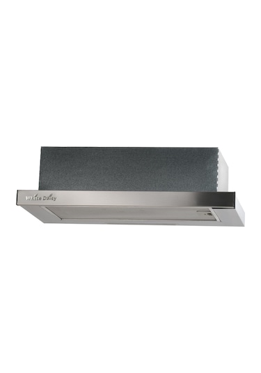 White Daisy F6 Çift Motor Çift Filtre Inox Panel Sürgülü Aspiratör