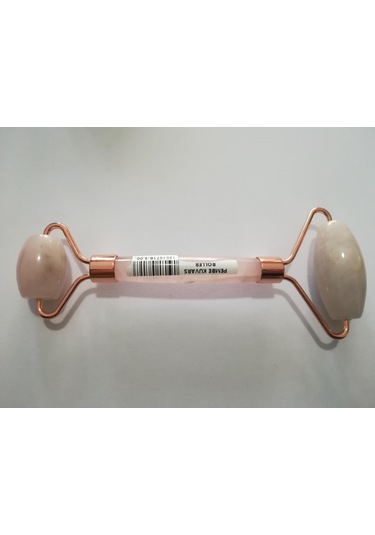 Doğal Taş Pembe Kuvars Taşı Roller Yüz Masaj Aleti