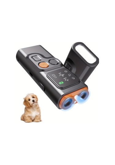 Willowhaven Siyah P7 Alarm Ve Uzaktan Kumandalı Şarj Edilebilir Ultrasonik Köpek Çekici Su Geçirmez Usb Şarj Veranda Bahçe Ve Evcil Hayvan Alanları İçin