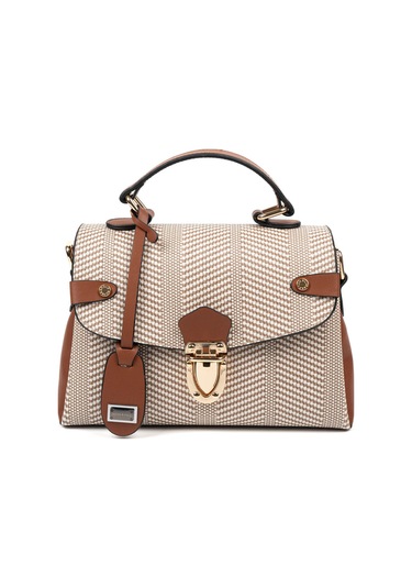 Silver Polo Kadın El Ve Çapraz Çanta 1159 Bej - Taba