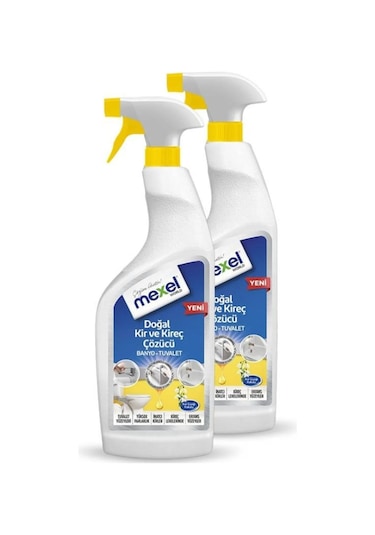Doğal Banyo Tuvalet Kir Ve Kireç Çözücü Kar Çiçeği Kokulu 750 Ml 2'li