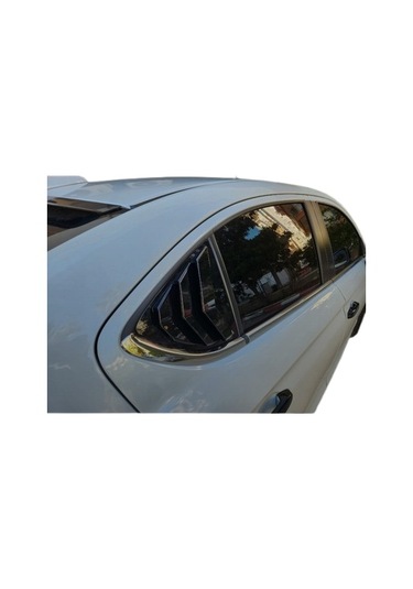 Honda City Kelebek Cam Kaplama Vizörü Parlak Siyah 2021