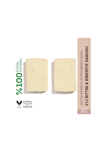 Misbahçe Biberiyeli Bıttım Sabunu 2x250 Gr