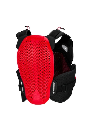 Alpinestars A-4 Plasma Göğüs Ve Sırt Koruması Siyah Beyaz Kırmızı