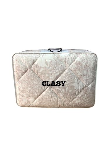 Clasy Ranforce %100 Pamuk Uyku Seti Çift Kişilik Ramina V1 Bej