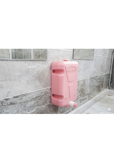 Sıvı Sabunluk 5kg Butonlu Pembe