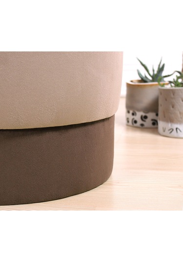 Lorencehome Lorence Home / Ropp Puf - Kahve