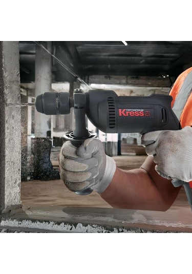 Kress Kuy02p 650watt 13mm Profesyonel Darbeli Matkap