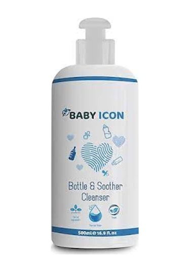 Baby Icon Emzik Biberon Oyuncak Temizleyici 500 Ml Çok Renkli