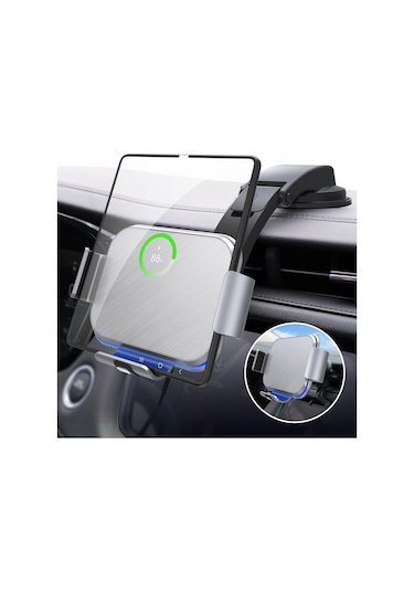 Sones Samsung Galaxy Z Fold4 / 3/2 S8 Çift Bobinli Araç Telefonu Tutucu