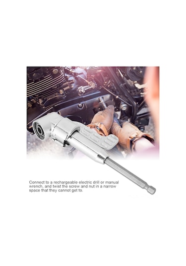 Maiyame 105 Derece Eğilebilir Somun Takımı, Şarjlı Matkap Ve El Tornavida Uyumlu, Dar Mekanlar İçin Manyetik Kilitleme Ve Metal Gövde