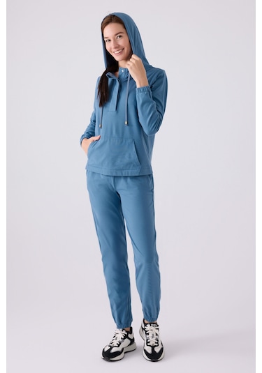 Pierre Cardin Kadın Mavi Pijama Takımı Pc8924-s-v2 Mavi
