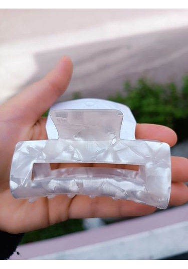 Eyer Shopping Kemik Mandal Toka Yetişkin - Beyaz