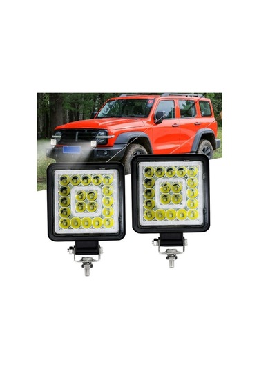 Pazly Siyah 2'li 4 Inç Led Çalışma Işığı Çubukları 160w 16000lm Model K22259b-1