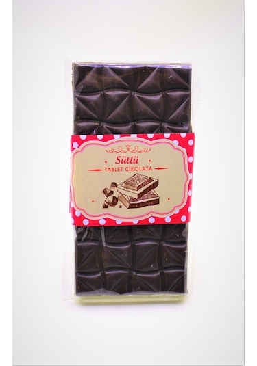 Dark Drown Sade Sütlü Tablet Çikolata 100 Gr