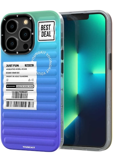 Youngkit iPhone Uyumlu 13 Pro Max Kılıf YoungKit The Secret Color Serisi Kapak ZORE-267438