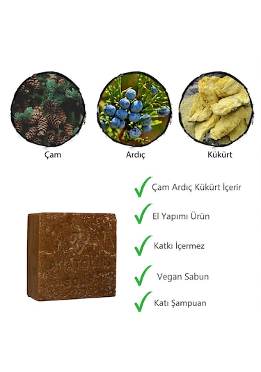 Anatolia Soap Çam Ardıç Sabunu Ardıç - Çam
