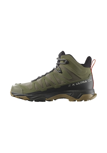 Salomon X Ultra 4 Mid GTX Erkek Bot-25502 - Yeşil