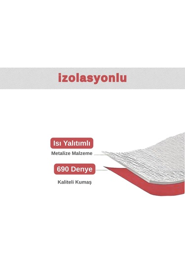 28 Lt Pro Eva İzolasyonlu Çanta 1176 Soft Cooler Kırmızı