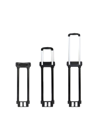 Homyl Bagaj Kolu Taşınabilir Ağır Hizmet Ekipmanları 20-inç Siyah