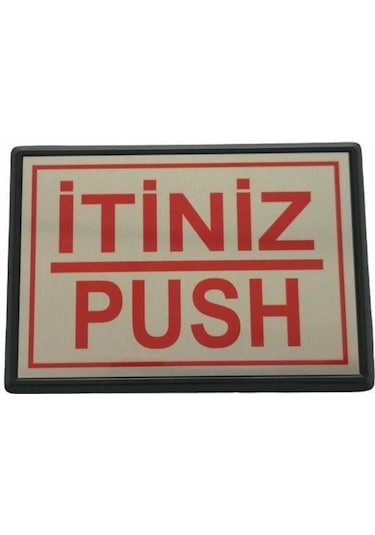 Cemax Yönlendirme Büyük İtiniz Push 13x8,5 Cm
