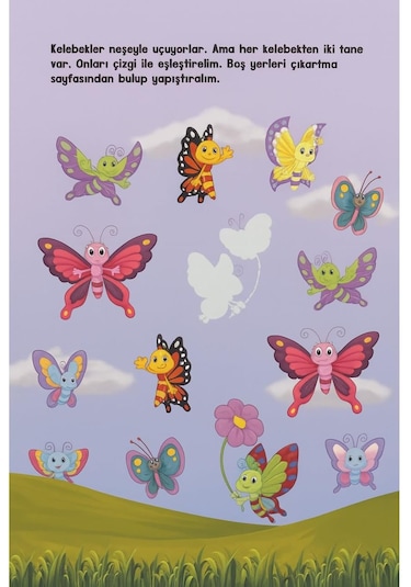 Sticker Kitabım Hayvanlar 60 Renkli Çıkartma İle Eğitici Etkinlik Kitabı