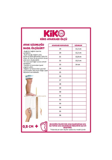 Kiko Kids Rosie Cırtlı Erkek Bebek Günlük Ayakkabı Kırmızı