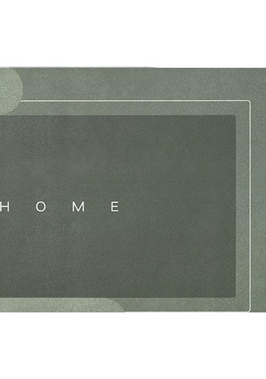 Suntek Kapı Paspası Giriş Çabuk Kuruyan Halı Zemin Yeşil50x80cm Kayıt