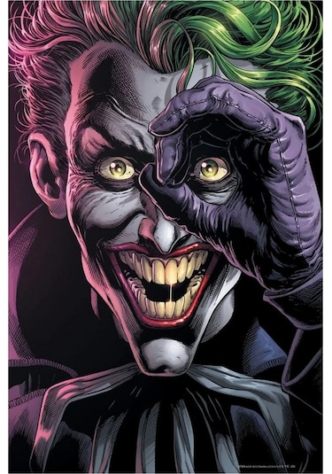 Joker Figür Ve 300 Parça Puzzle