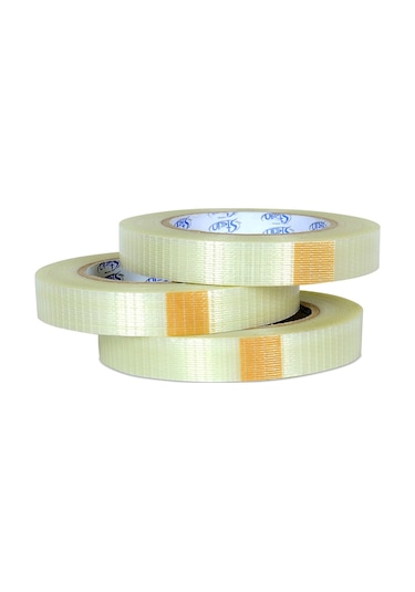 Stein Enine Boyuna Lifli Filament Bant 19 Mm X 50 Metre X 3 Rulo