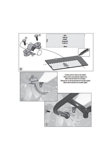 Kappa KN1111 Honda Nc 700 X-S Nc 750 X-S - Nc 750 X-S Dct (12-20) Koruma Demiri-59501
