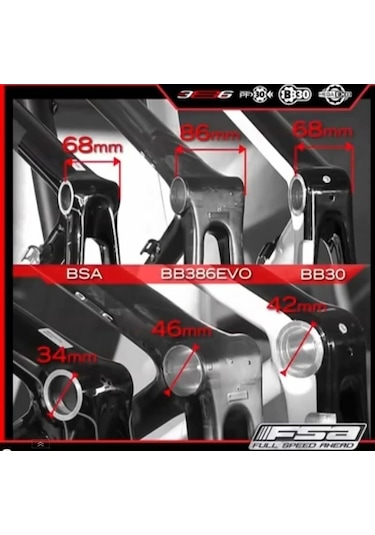 Fsa Orta Göbek Adaptörü  Pf30-Bsa 73Mm (5025)